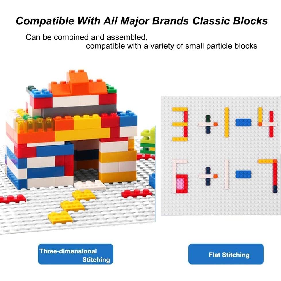 Placas Base Clásicas LVHERO 16 Piezas 25x25 cm Blancas