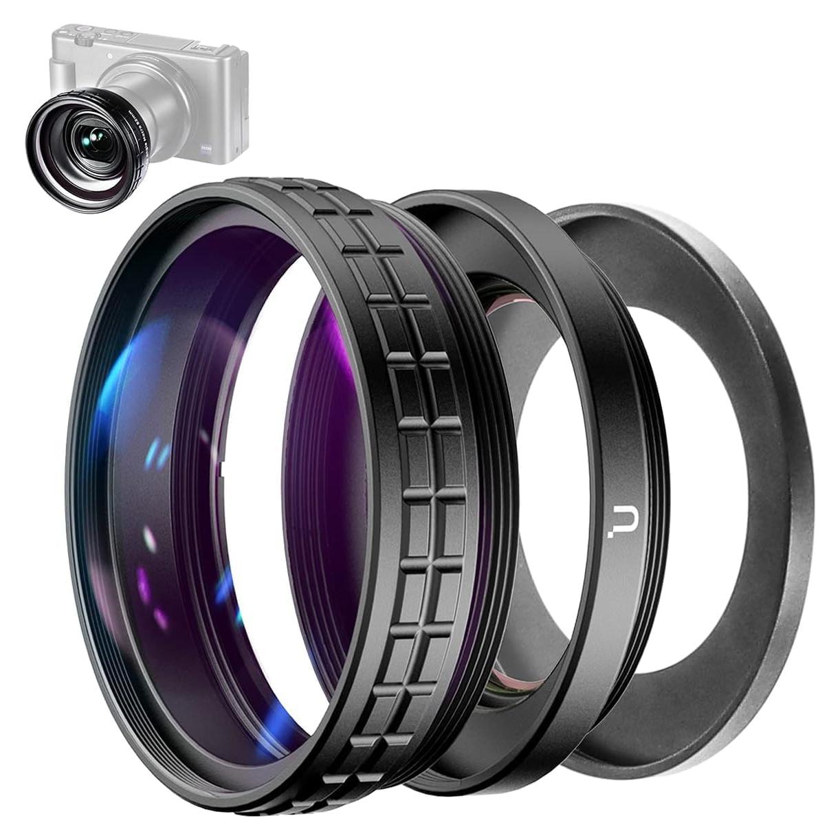 Lente Gran Angular y Macro ULANZI WL-1 para Sony ZV-1 52mm