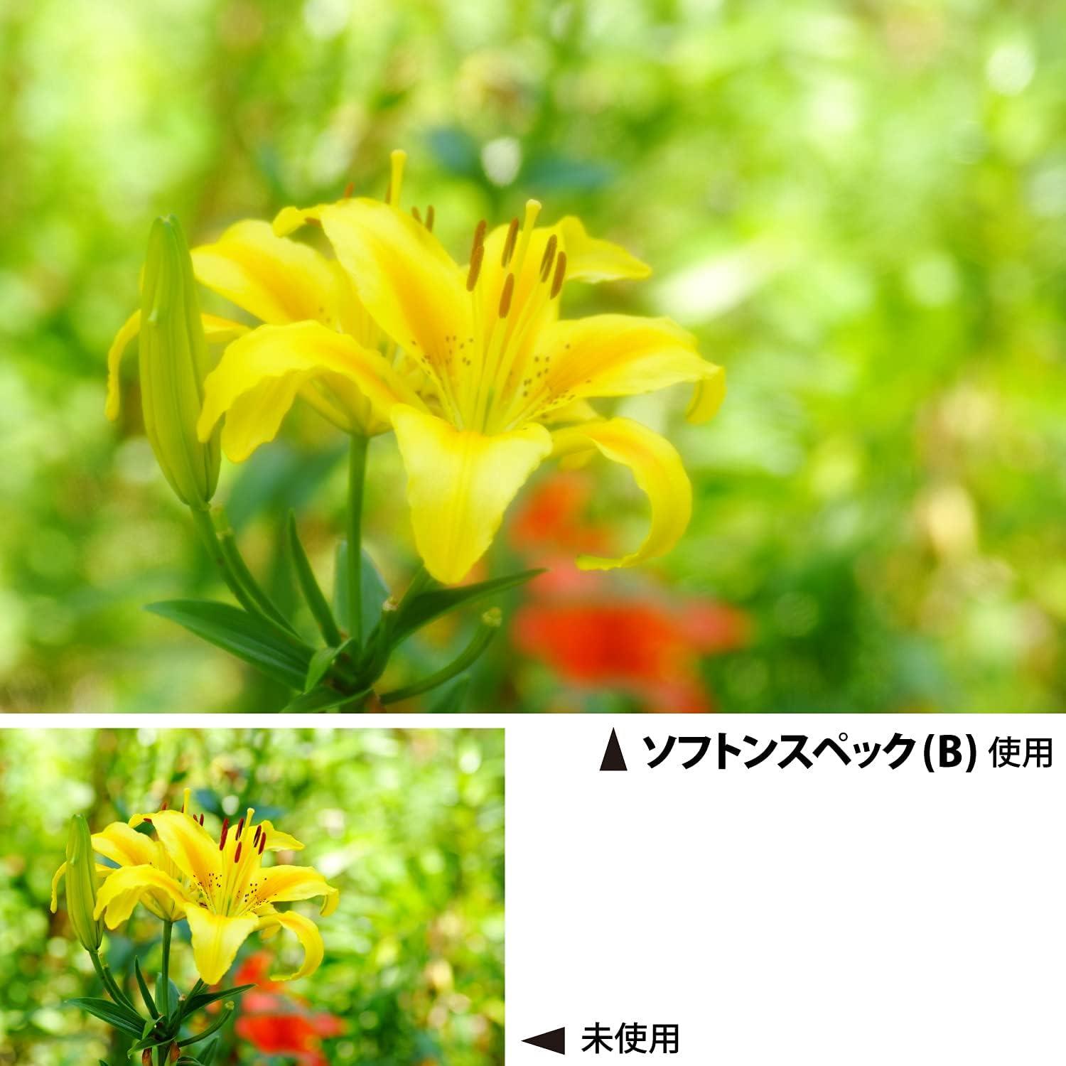 Filtro de lente Kenko 358276 Softon Spec B 58 mm Efecto Suave