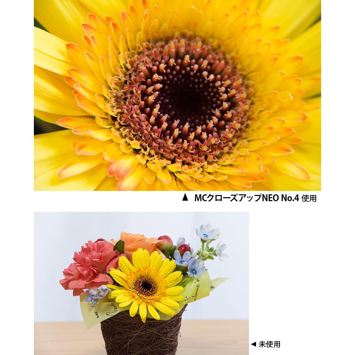 Filtro de lente Kenko MC No.4 67mm para fotografía de acercamiento