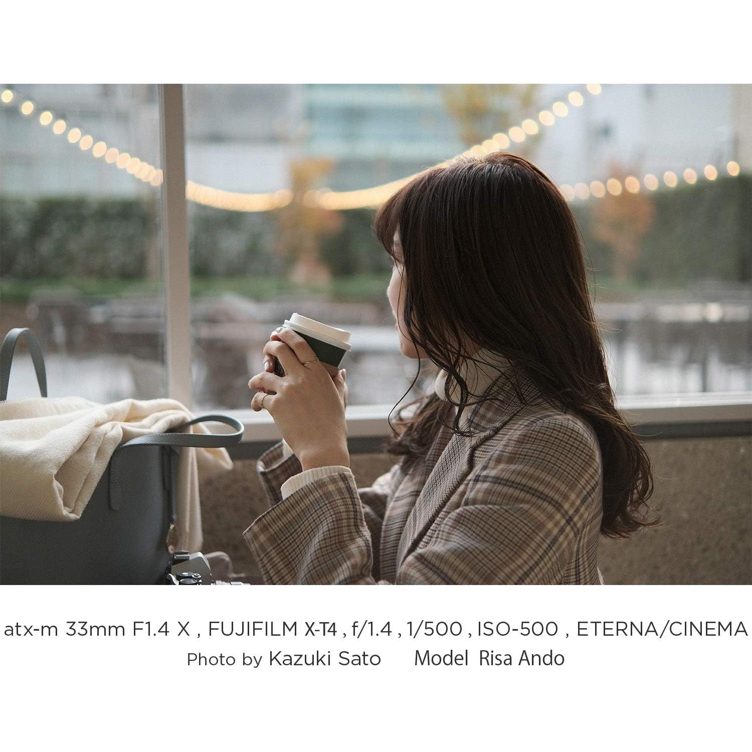 Lente Gran Angular Tokina ATX-m 33mm F1.4 Montura Fujifilm