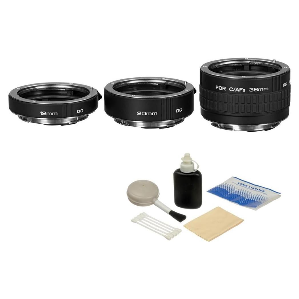 Conjunto de Tubos de Extensión Automática Kenko para Canon EOS 12-20-36mm