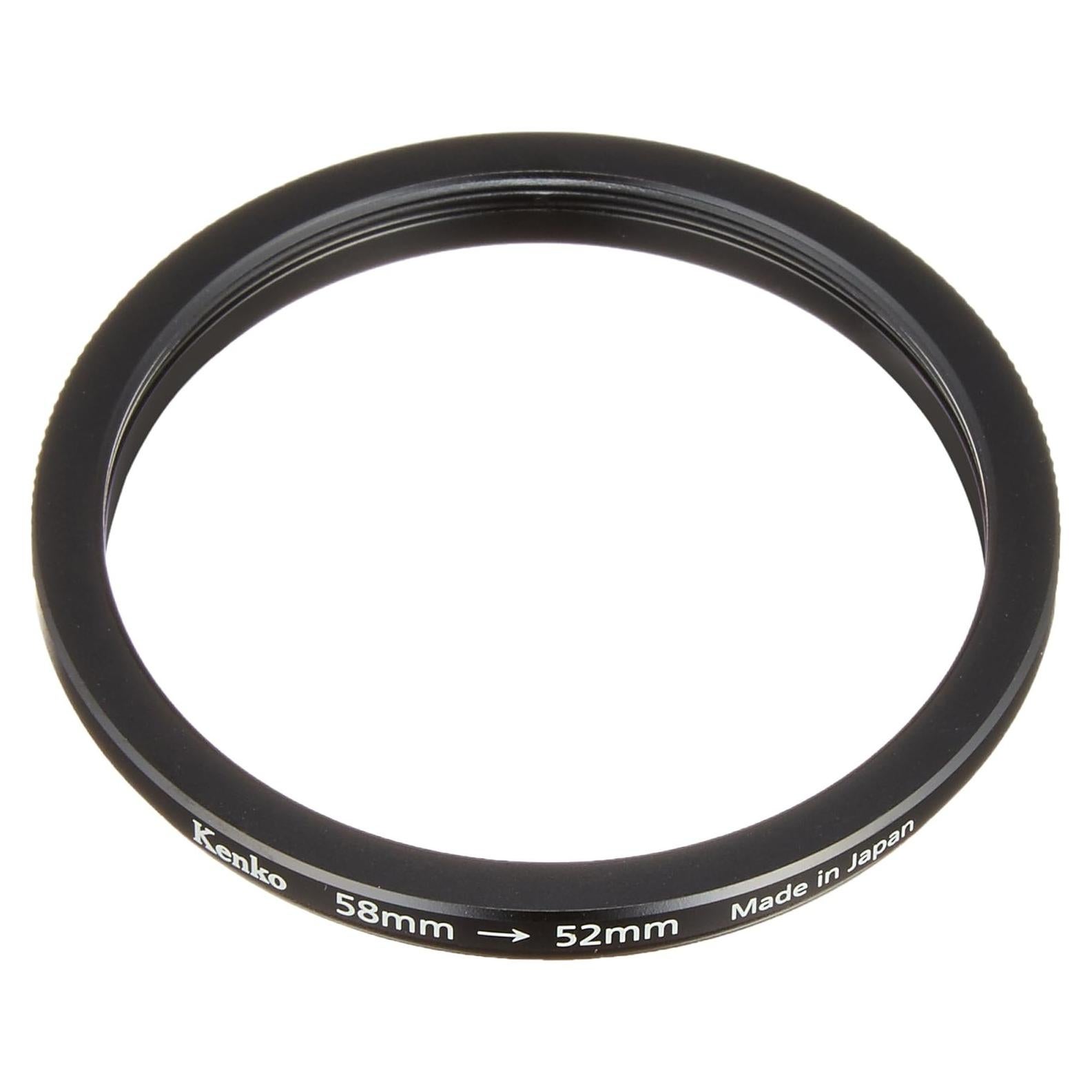 Anillo Reductor de Lente Kenko 58-52mm Antideslizante