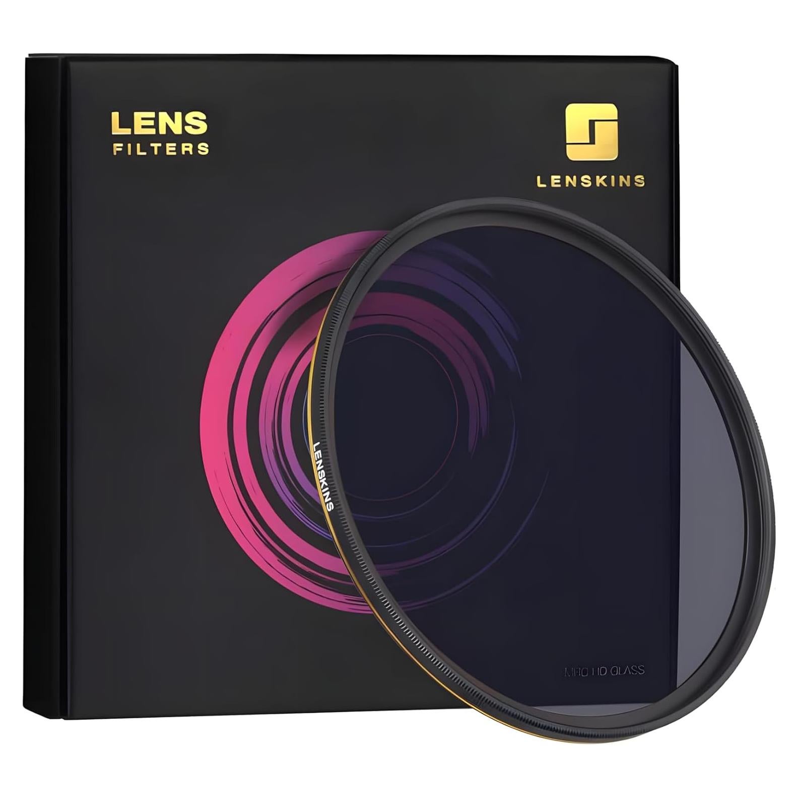 Filtro ND64 67mm LENSKINS Densidad Neutra 6 Pasos