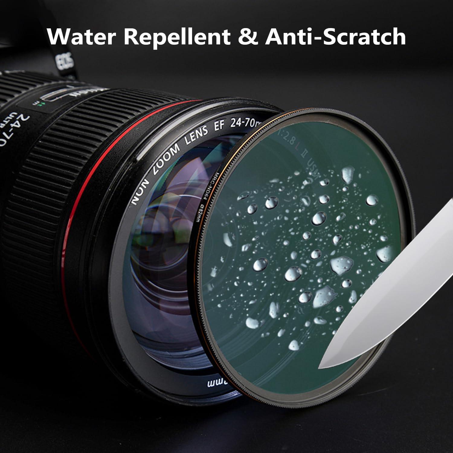 Filtro ND64 67mm LENSKINS Densidad Neutra 6 Pasos