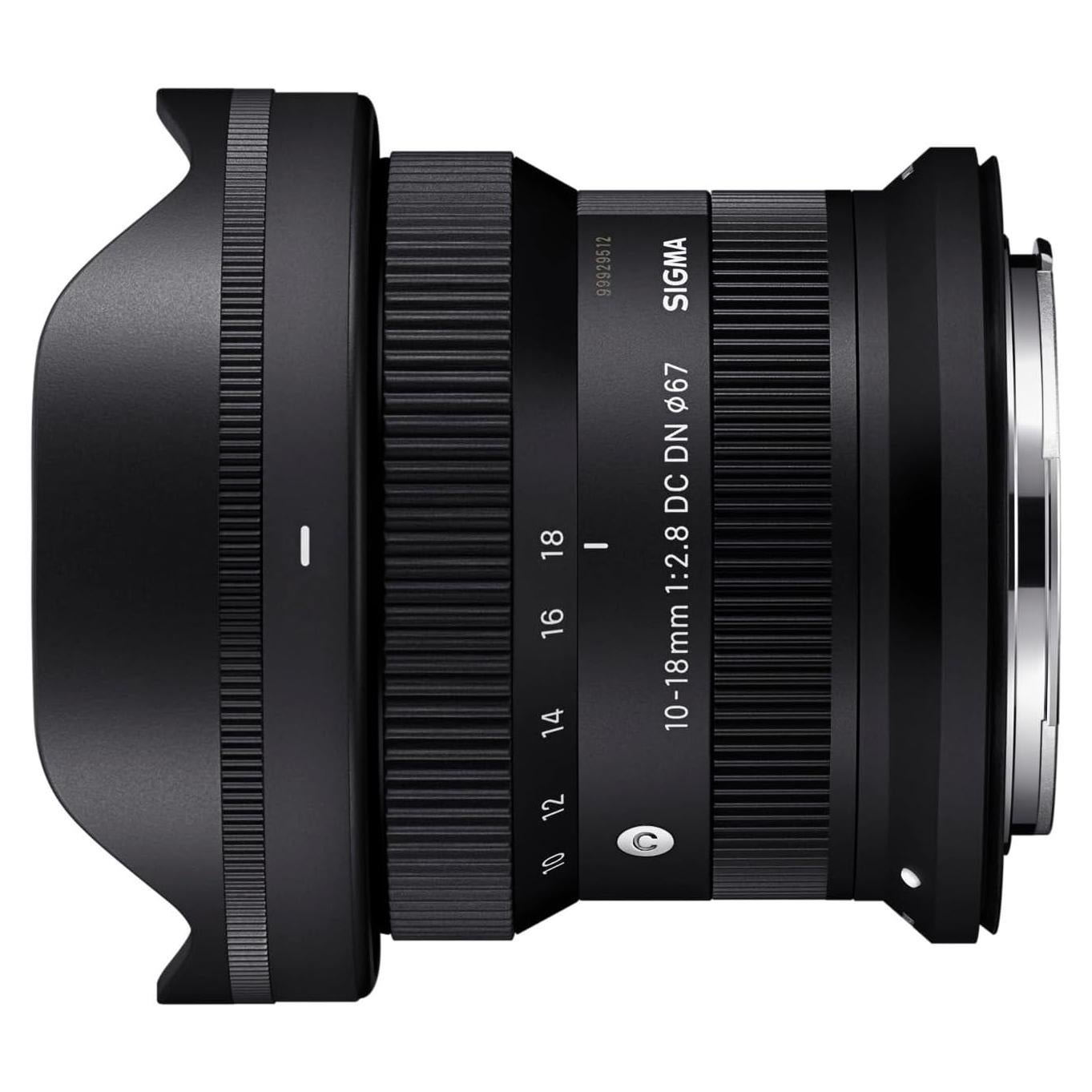 Lente gran angular Sigma 10-18mm F2.8 DC DN Montura RF