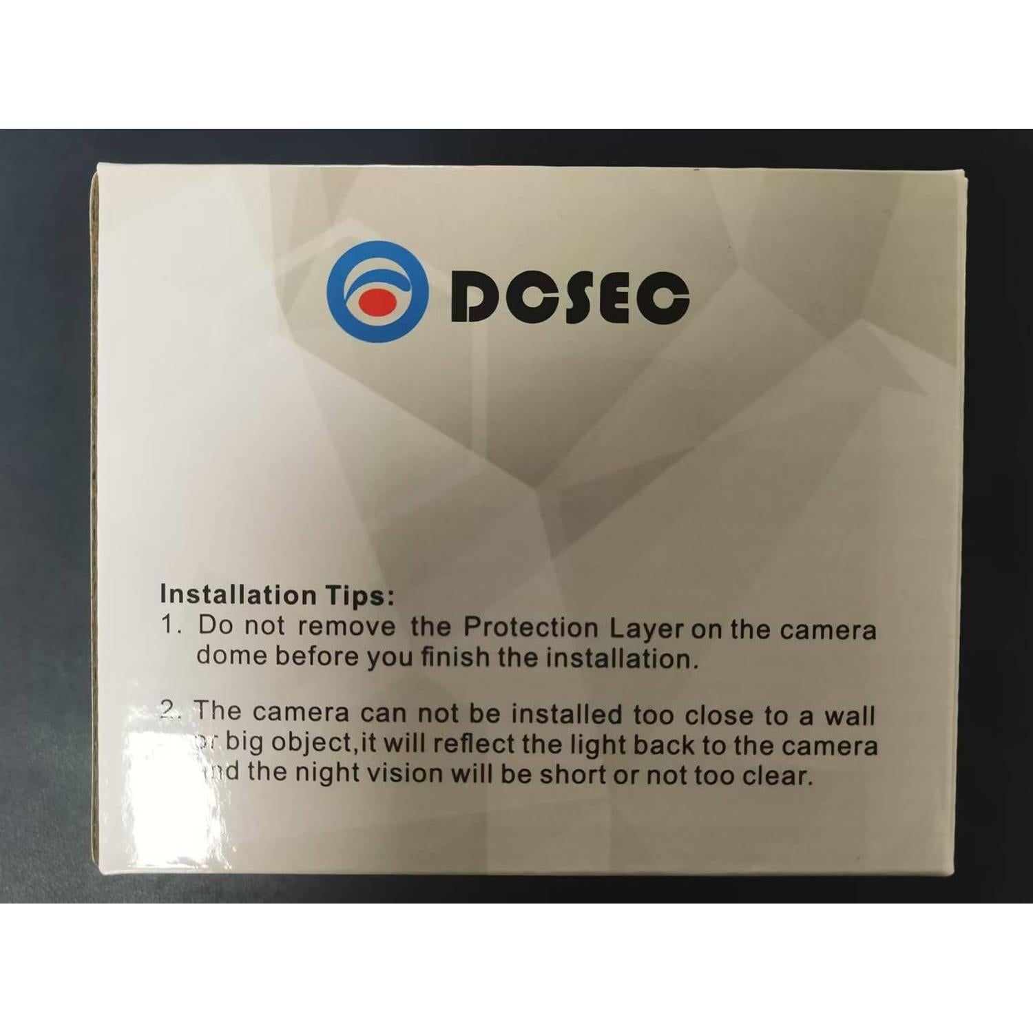 Cámara de Seguridad Domo 5MP 180° Gran Angular HD CCTV