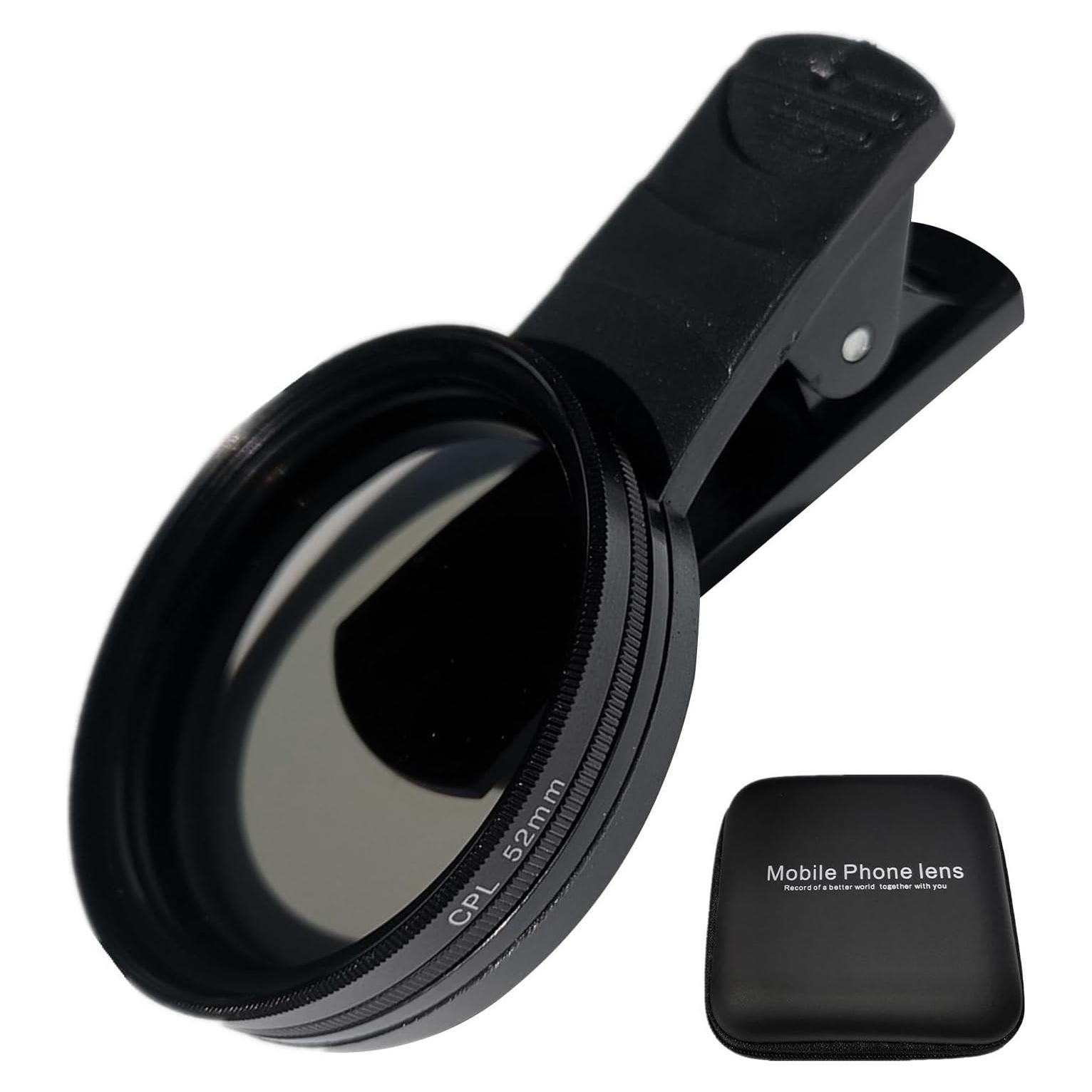 Filtro CPL 52mm EMVANV para Cámara de Teléfono Móvil