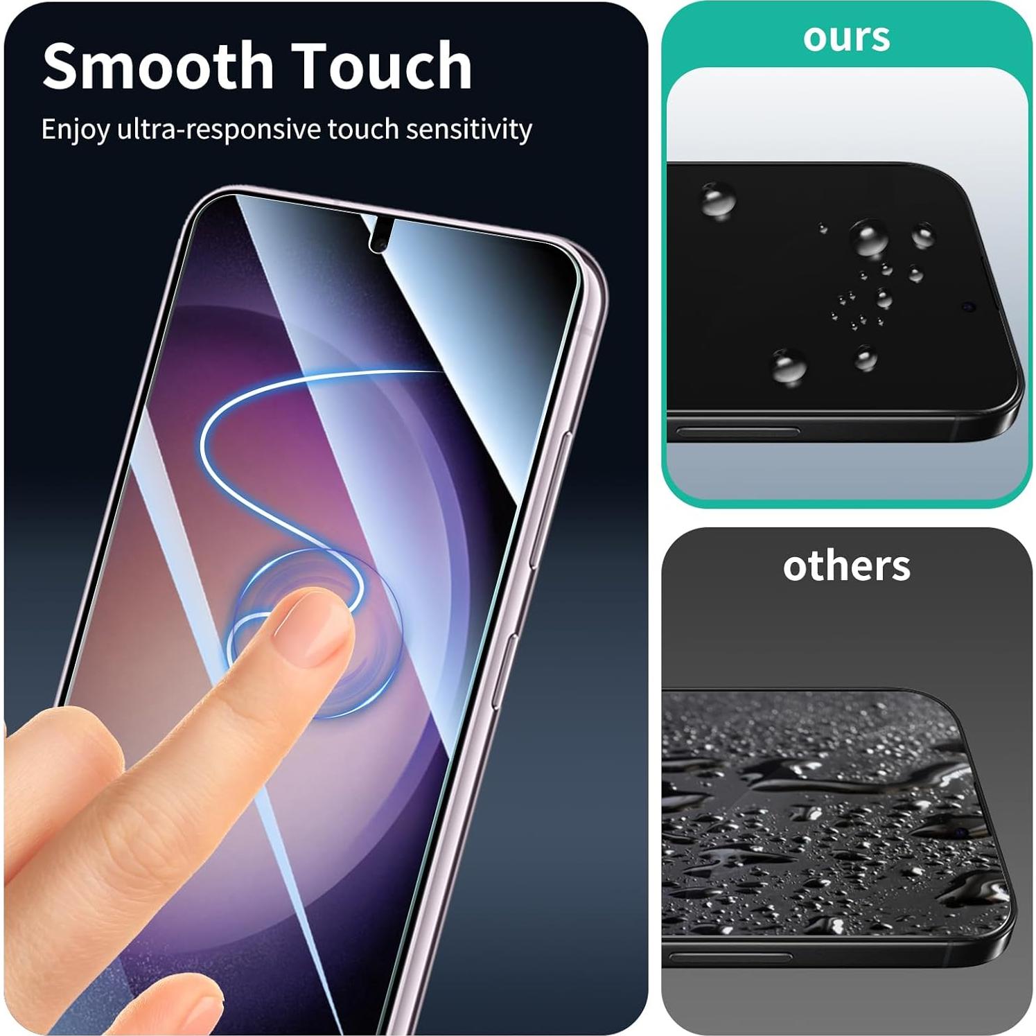 Protector de Pantalla y Lente para Samsung Galaxy S23 - Dureza 9H