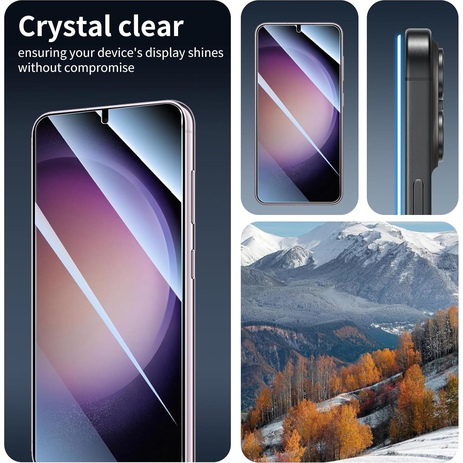 Protector de Pantalla y Lente para Samsung Galaxy S23 - Dureza 9H