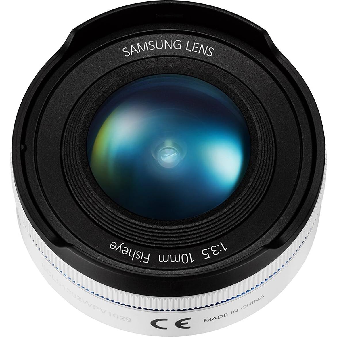 Lente Ojo de Pez Samsung EX-F10ANW 10mm F3.5 Blanco