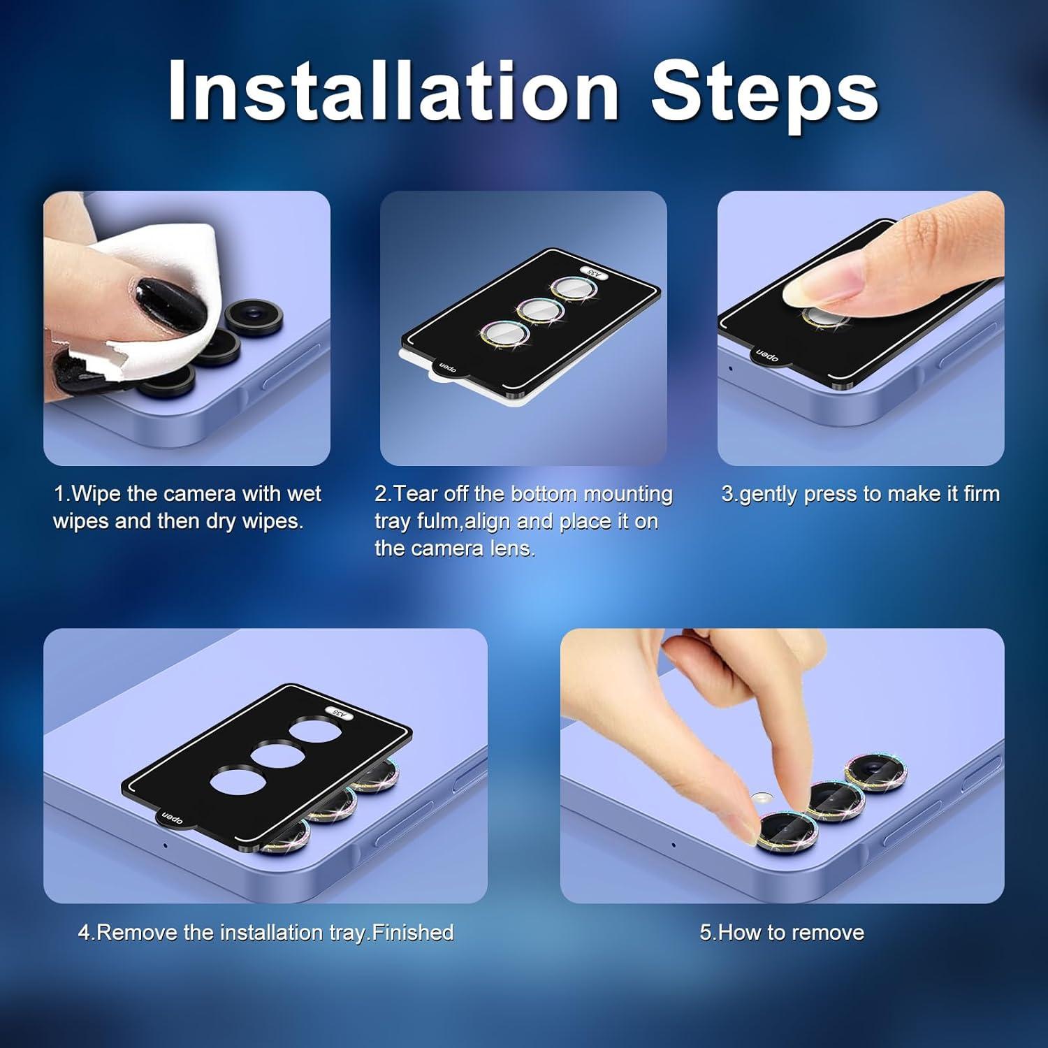 Protector de Lente de Cámara para Samsung Galaxy A35 5G - Vidrio Templado HD