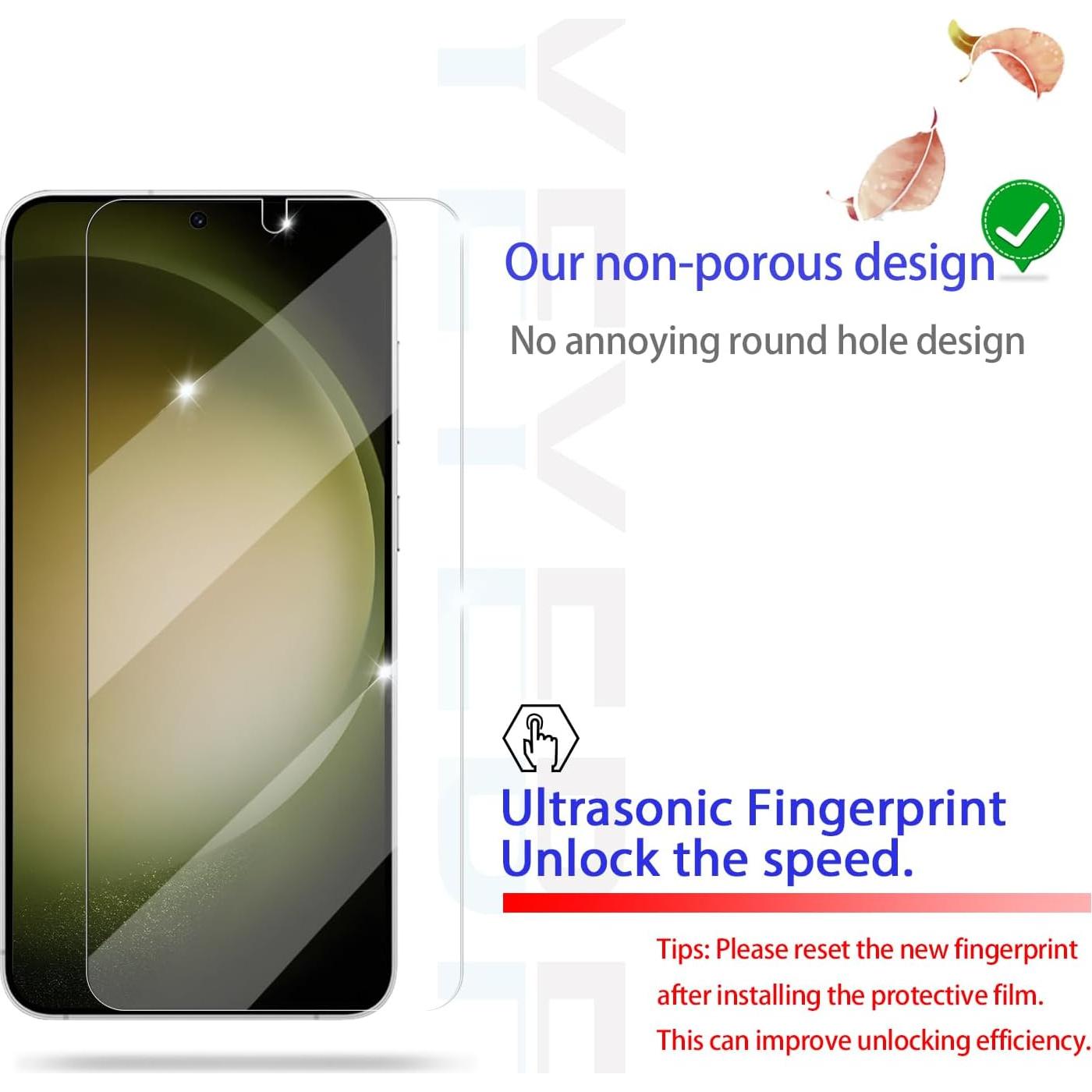 Protector de Pantalla Vidrio Templado YEBF para Galaxy S23