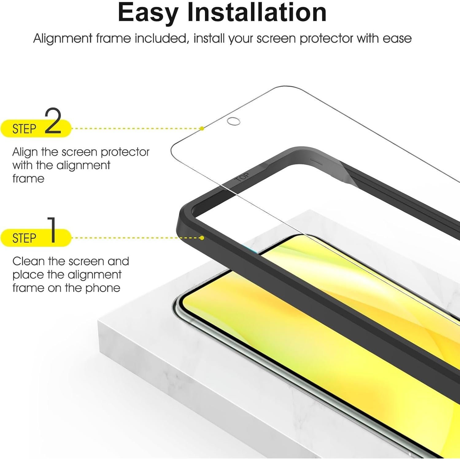 Protector de Pantalla Vidrio Templado SPARIN para Samsung Galaxy S23 6.1"