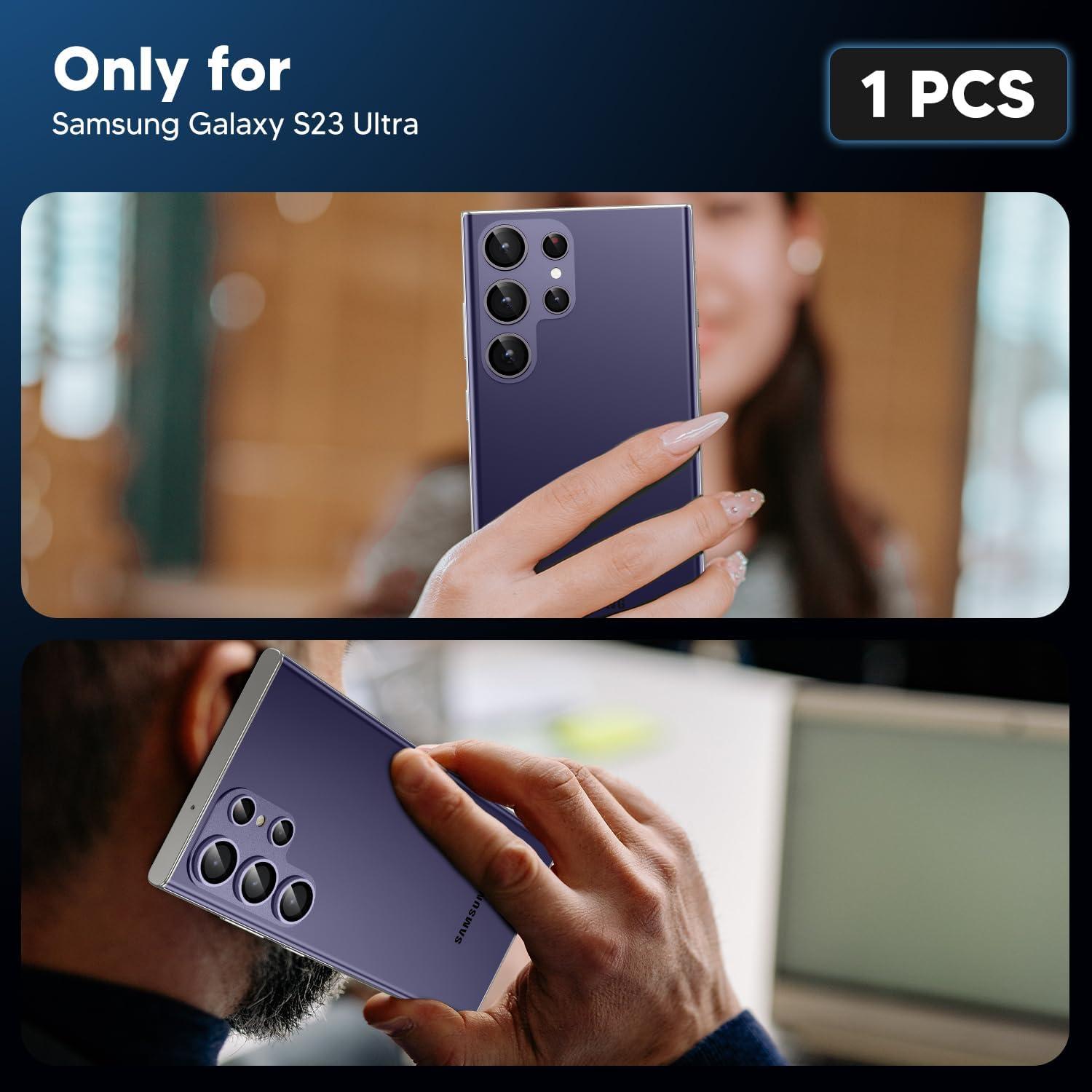 Protector de Lente de Cámara Mansoorr para Galaxy S24 Ultra