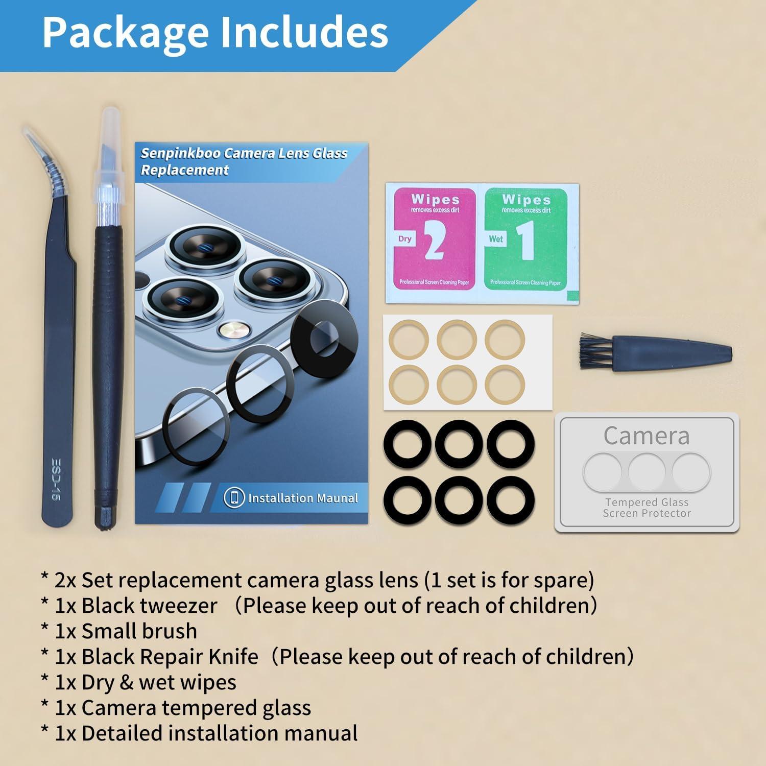 Kit Reemplazo Cristal Lente Cámara Samsung Galaxy A15 - Senpinkboo