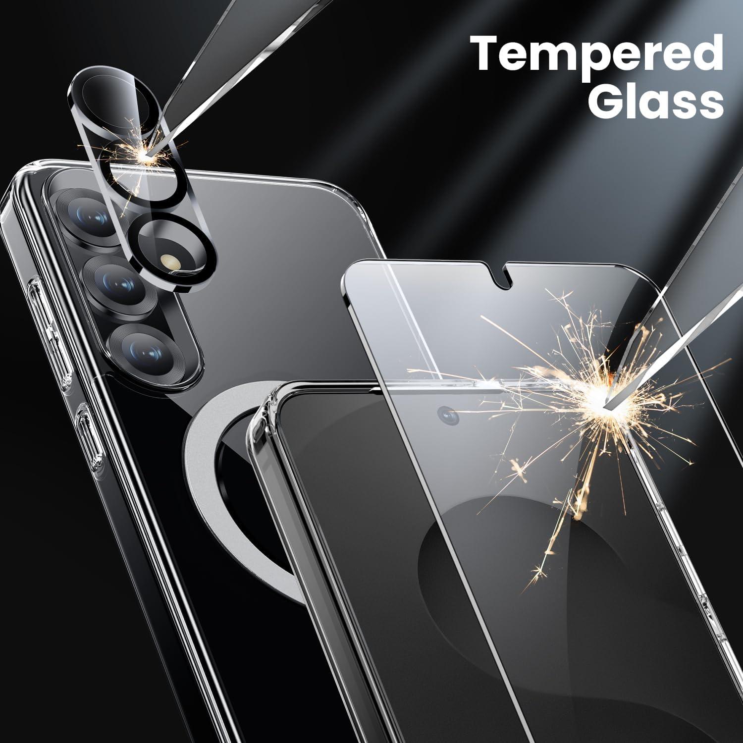 Funda Magnética a Prueba de Golpes Bitowik para Samsung S25 Plus