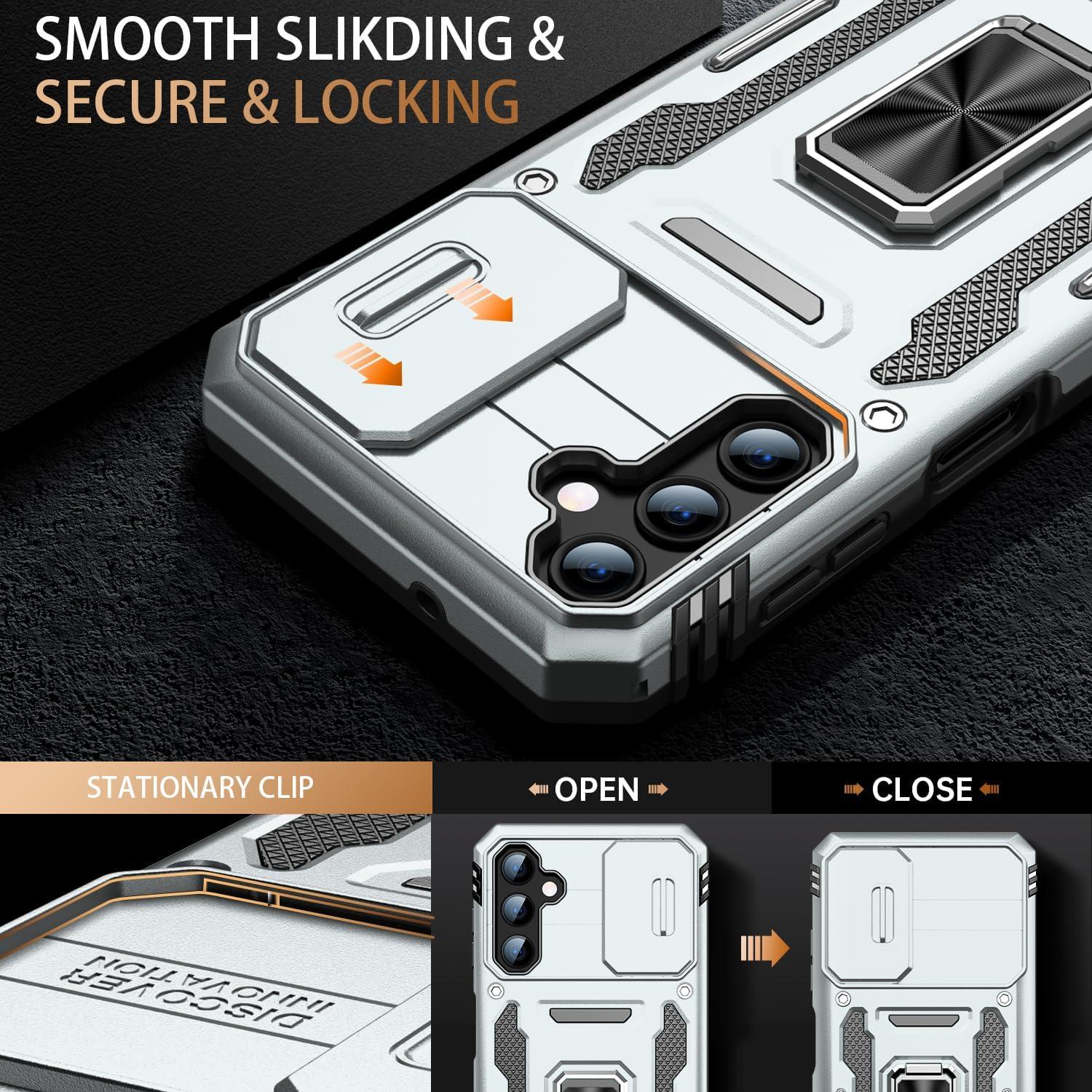 Funda FUNMIKO para Samsung Galaxy A05S con Soporte Magnético