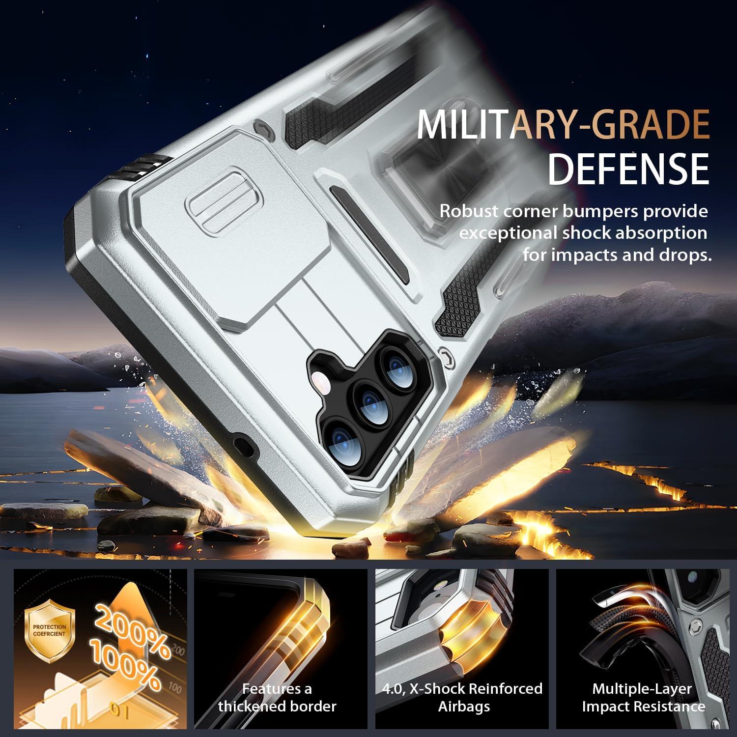 Funda FUNMIKO para Samsung Galaxy A05S con Soporte Magnético