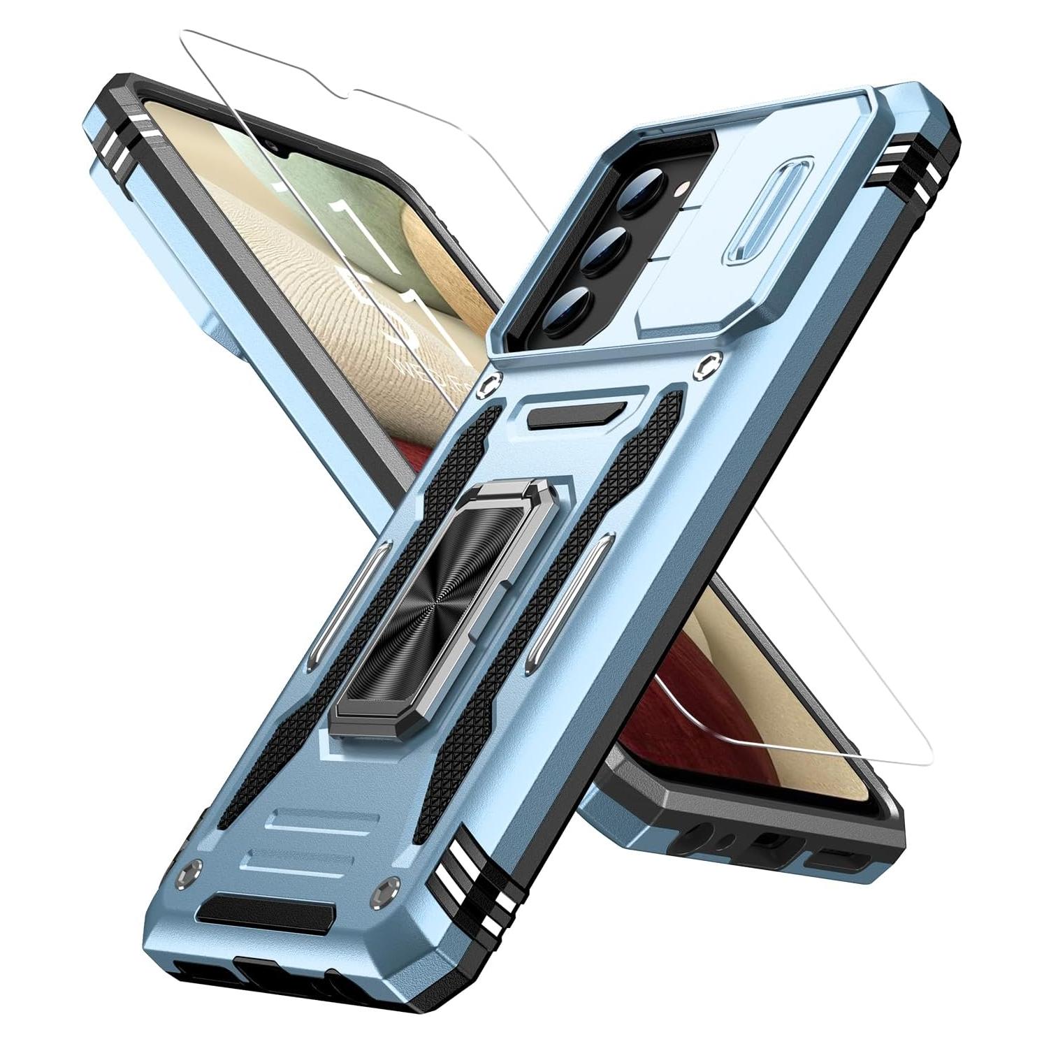 FUNMIKO Funda para Samsung Galaxy A35 con Soporte Magnético