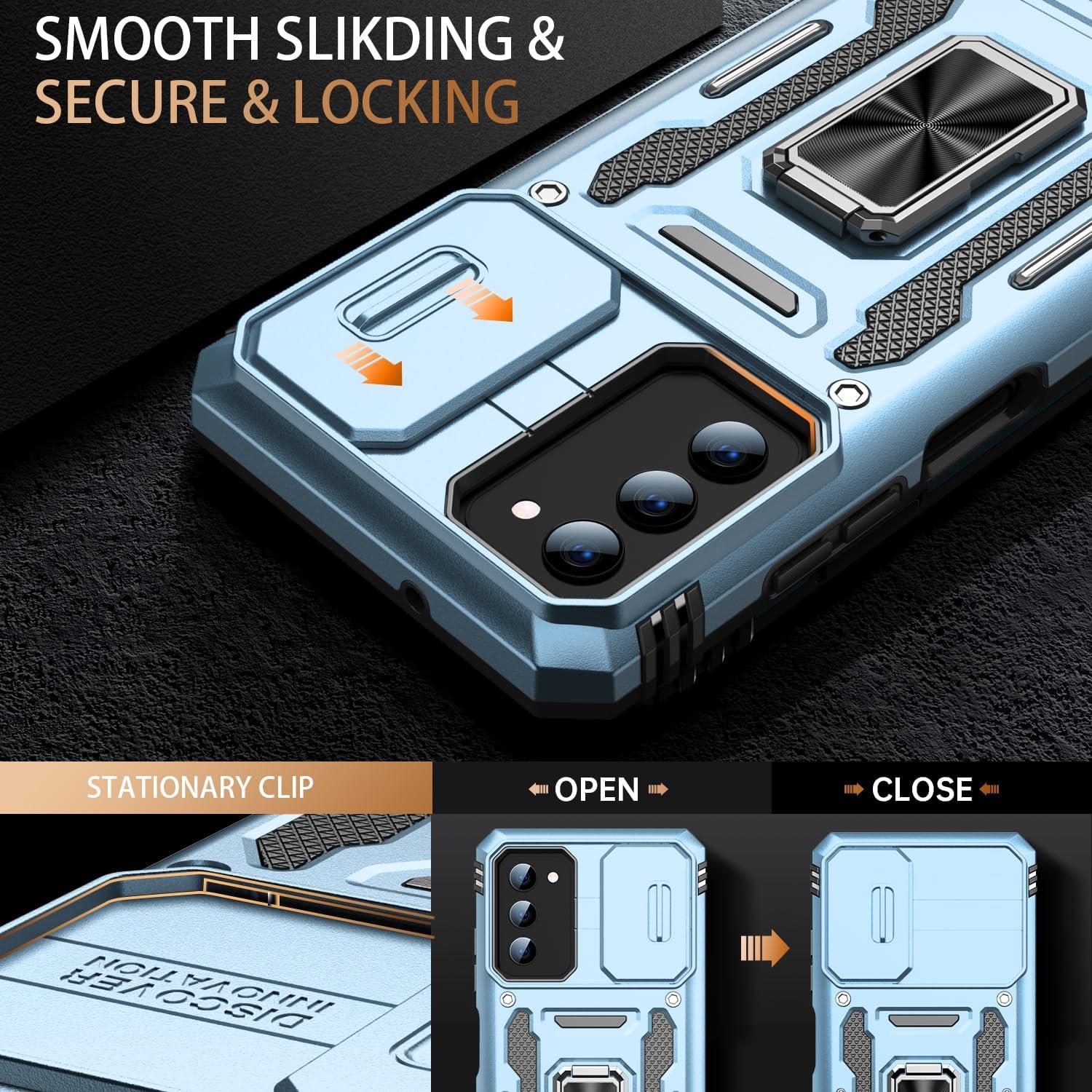 FUNMIKO Funda para Samsung Galaxy A35 con Soporte Magnético