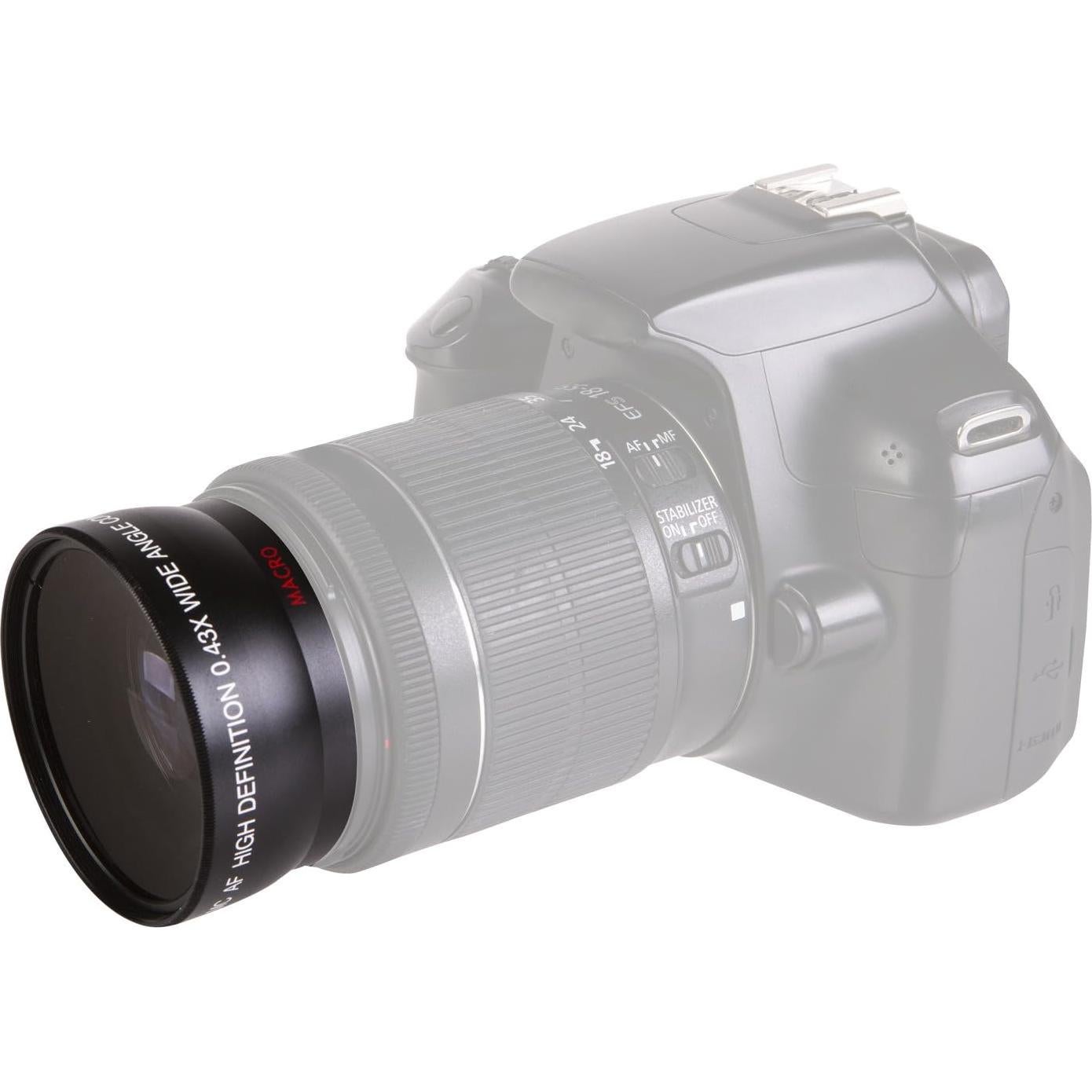 Lente Gran Angular Vivitar 52MM para Fotografía HD