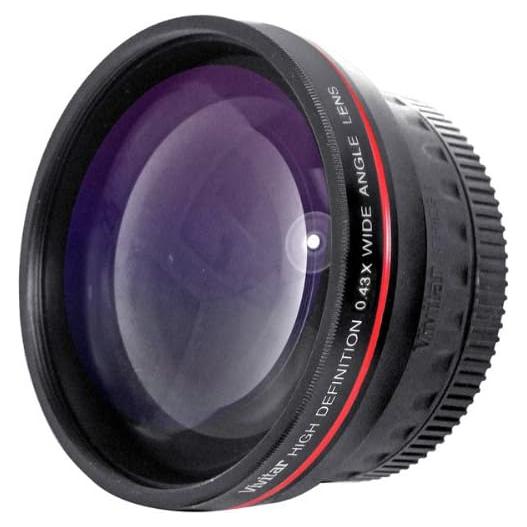 Lente Gran Angular Vivitar 43-58W - 8.26x7.62 cm