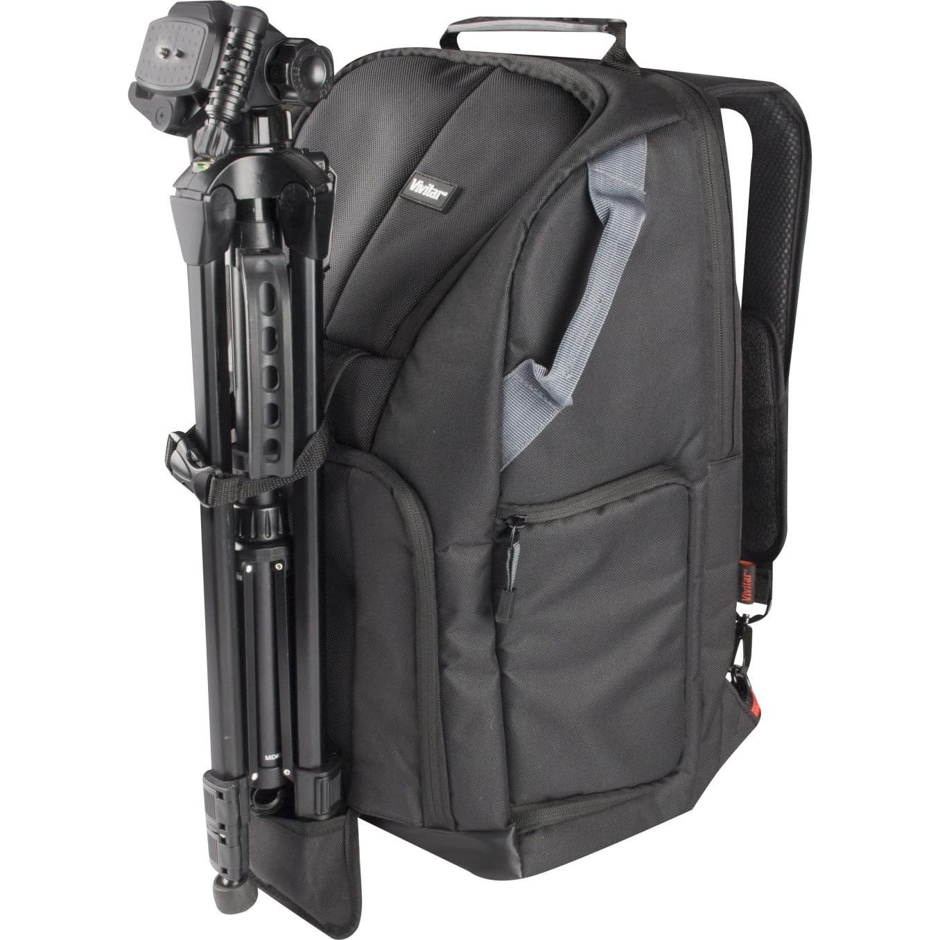 Mochila para cámara DSLR Vivitar DKS-25 - Grande, Negra