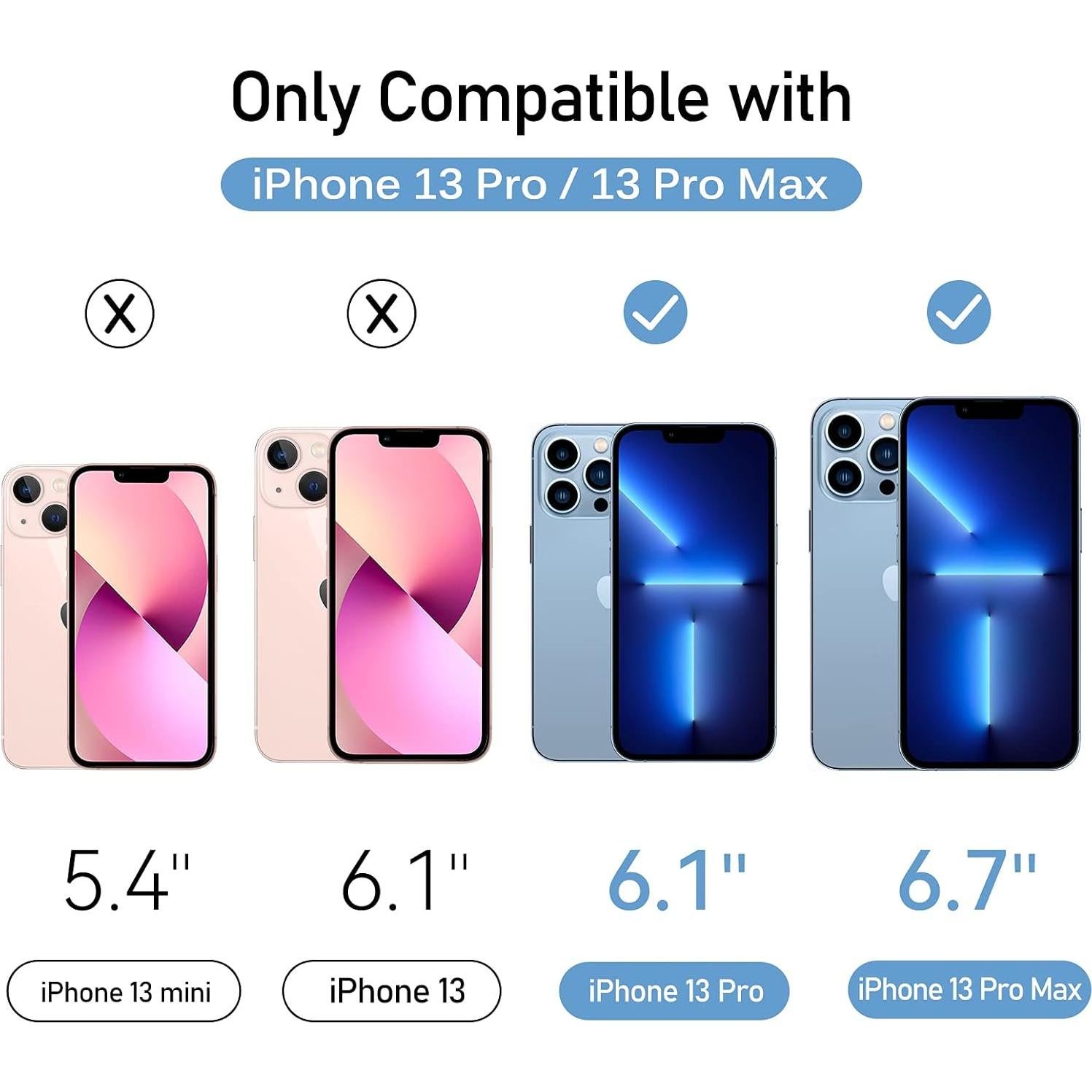 Protector de Lente de Cámara iVoler para iPhone 13 Pro Max/13