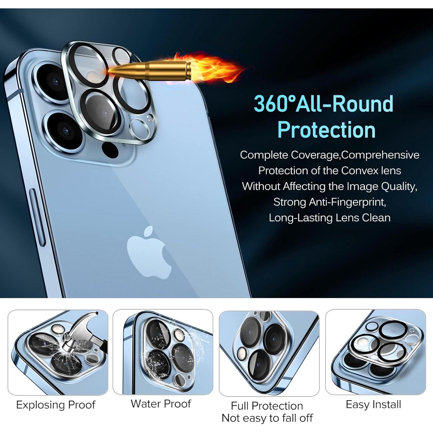 Protector de Lente de Cámara iVoler para iPhone 13 Pro Max/13