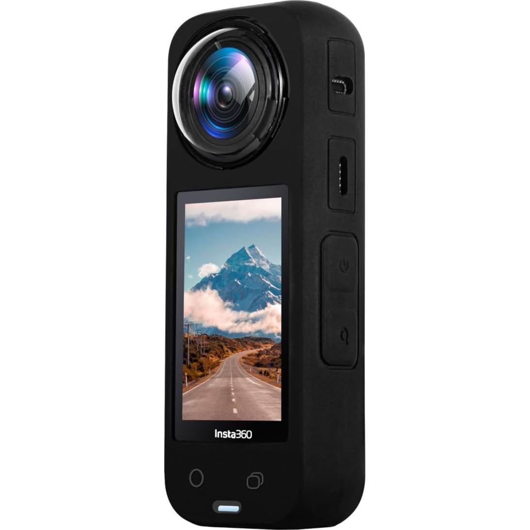 Funda Protectora de Lente para Cámara Insta360 X4 - Plástico Duradero
