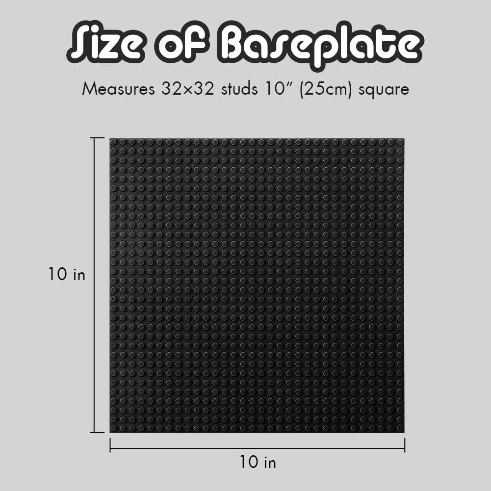 Lekebaby Placas Base 12 Piezas 25,4 cm Compatibles