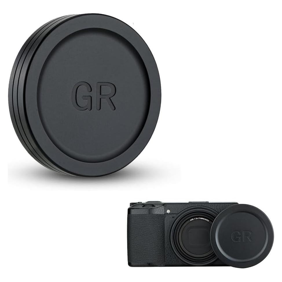 Tapa de Lente de Aluminio JJC para Ricoh GRIII GRII - Protección Ligera