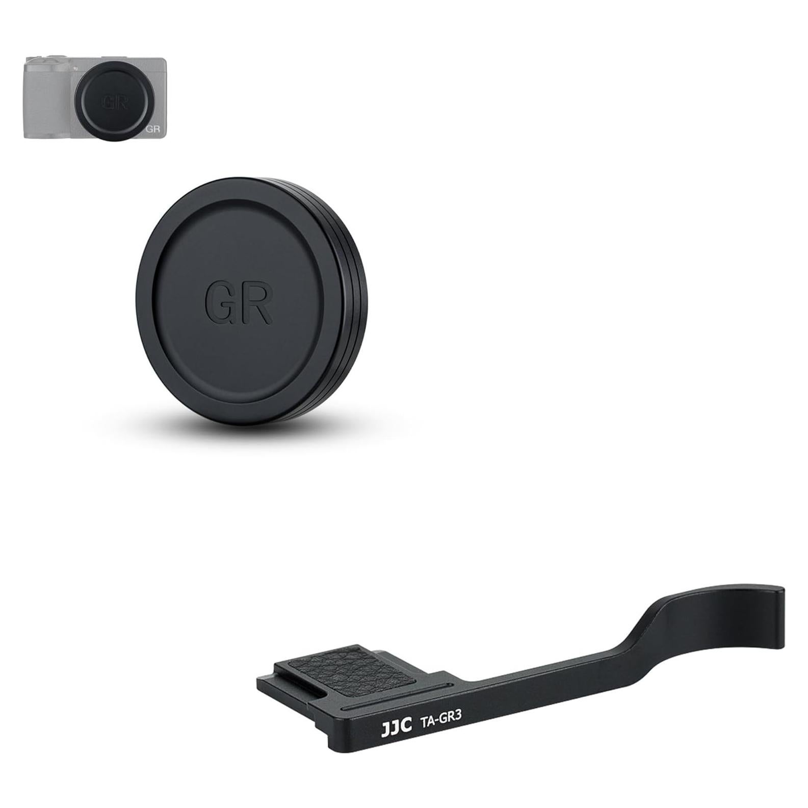 Tapa de Lente de Metal JJC para Ricoh GR IIIx y III