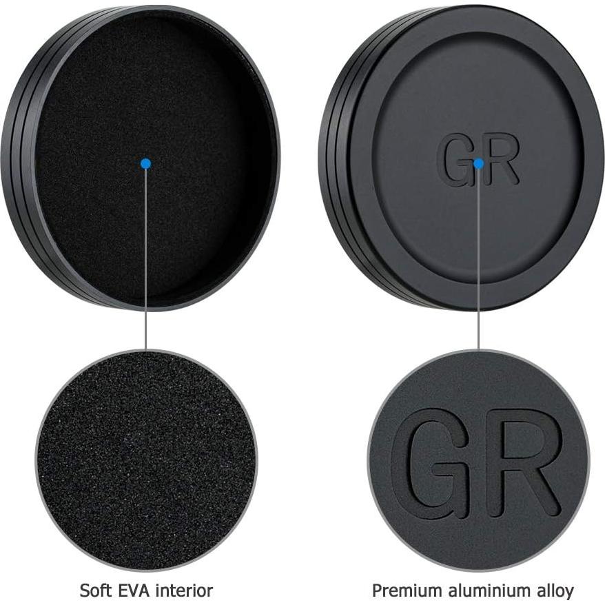 Tapa de Lente de Metal JJC para Ricoh GR IIIx y III