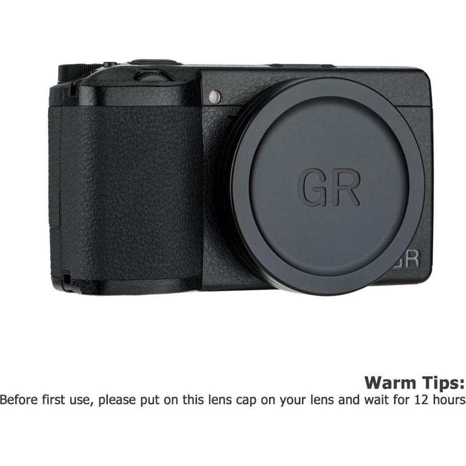 Tapa de Lente de Metal JJC para Ricoh GR IIIx y III