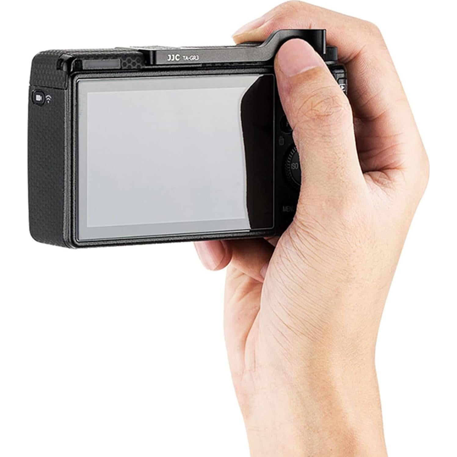 Tapa de Lente de Metal JJC para Ricoh GR IIIx y III