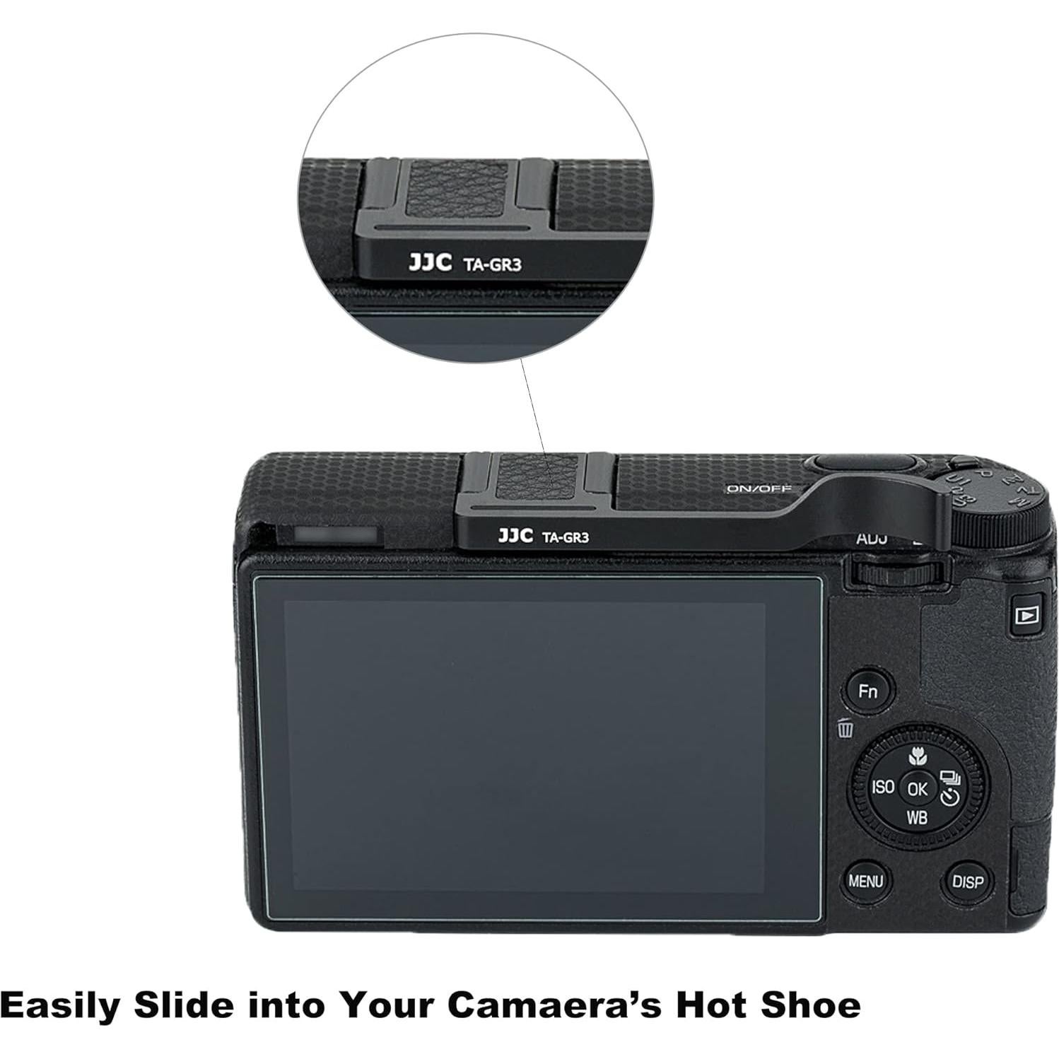 Tapa de Lente de Metal JJC para Ricoh GR IIIx y III