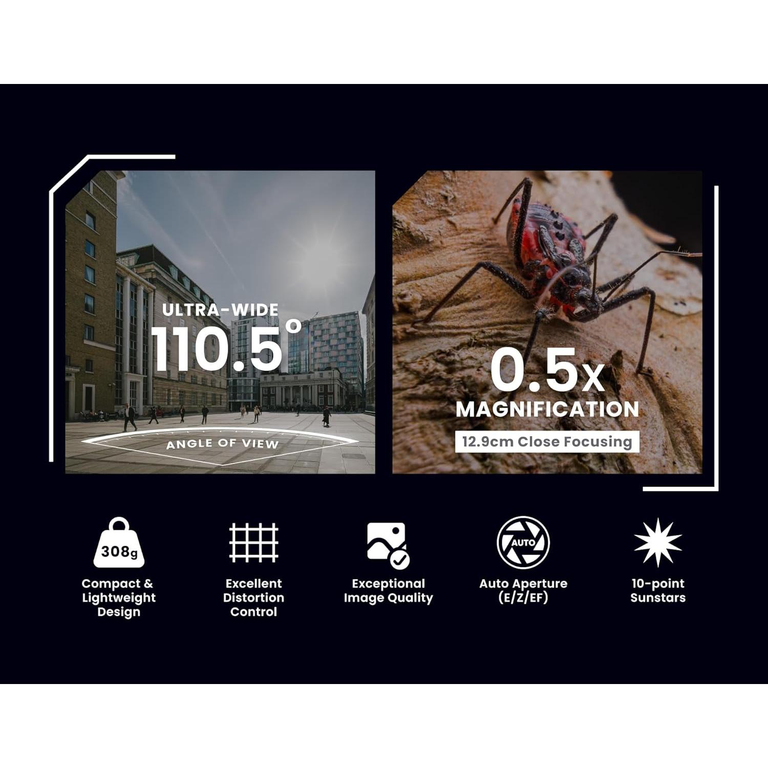 Objetivo Laowa 15mm f/4.5 Macro Gran Angular para Canon RF