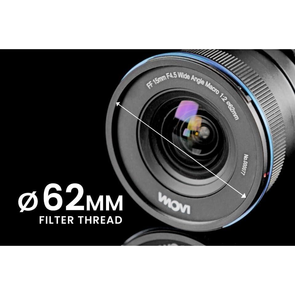 Objetivo Laowa 15mm f/4.5 Macro Gran Angular para Canon RF