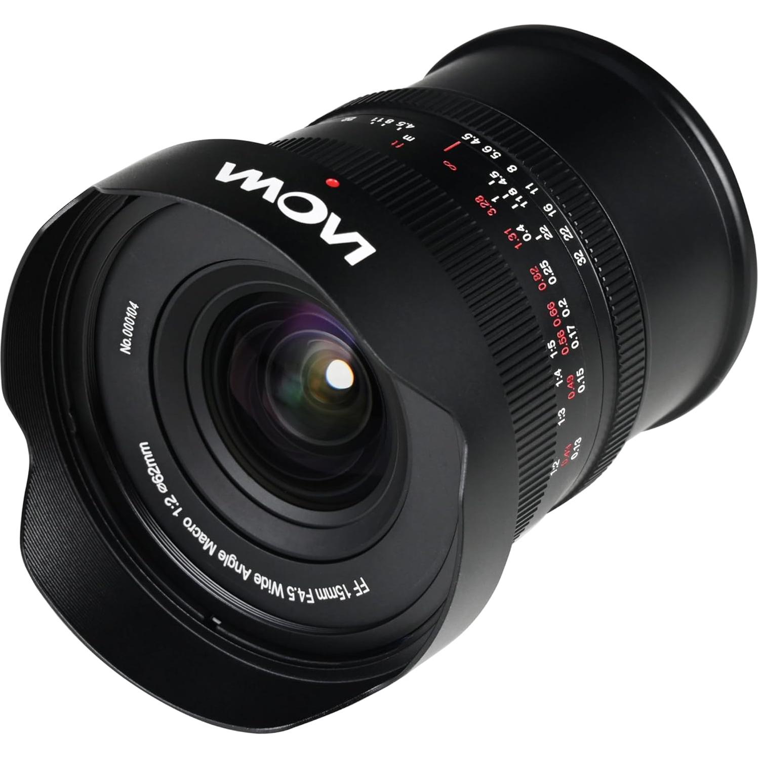 Objetivo Laowa 15mm f/4.5 Gran Angular Macro 0.5X