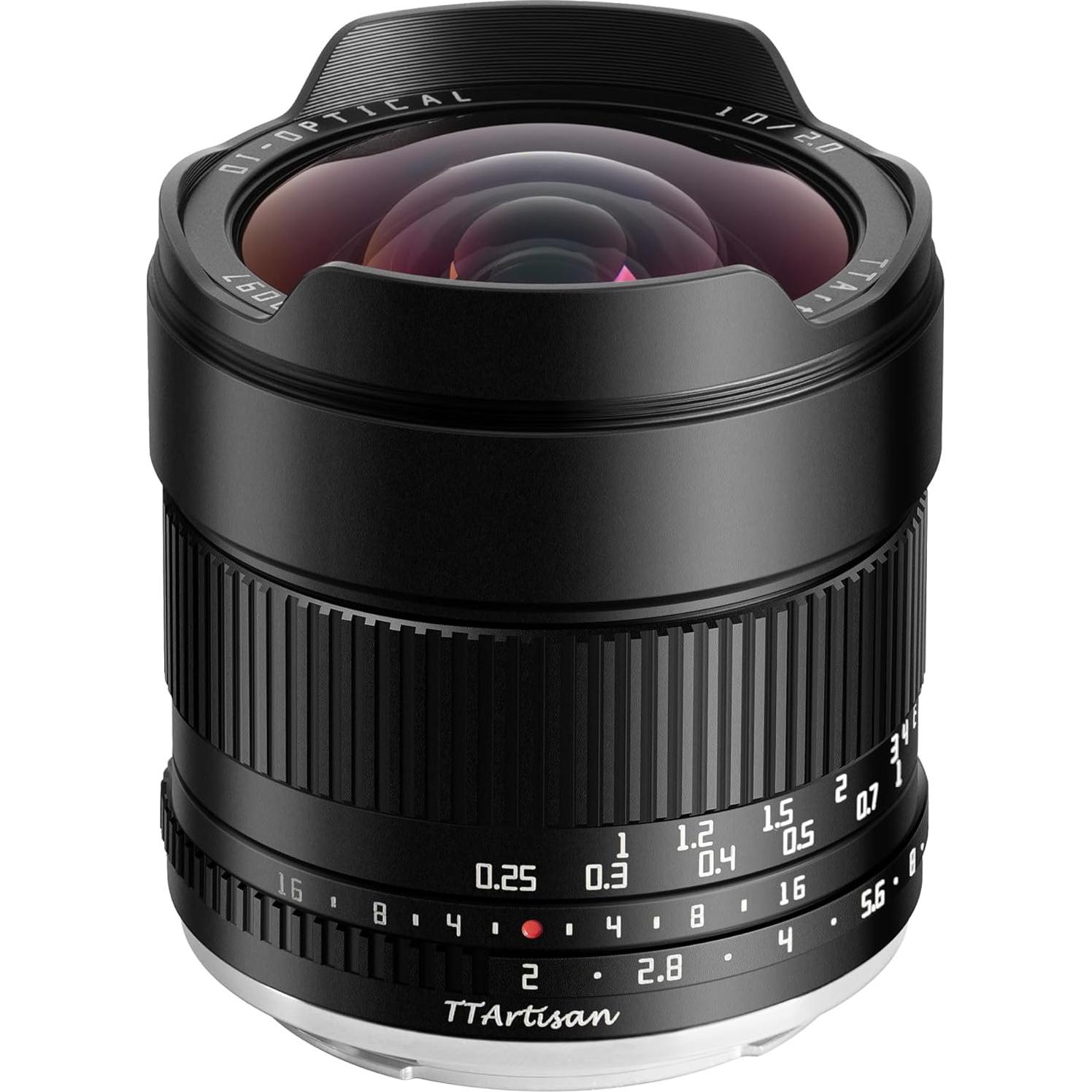 Lente Ultra Gran Angular TTArtisan 10mm F2 para Sony E-Mount
