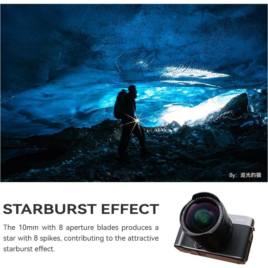 Lente Ultra Gran Angular TTArtisan 10mm F2 para Sony E-Mount