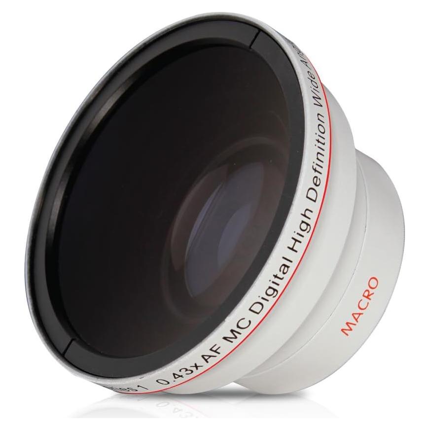 Lente Gran Angular 0.43X Vivitar 67mm HiDef Blanco