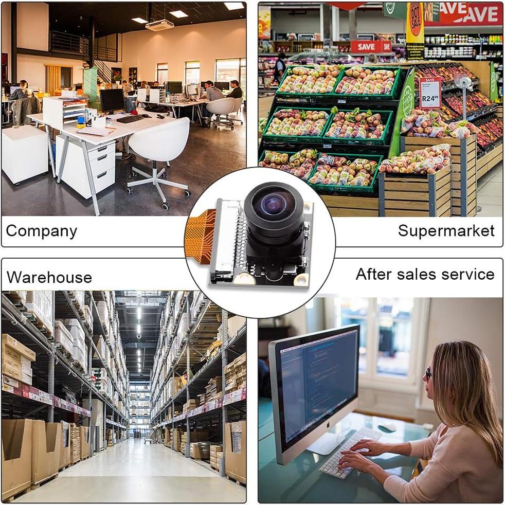 Módulo de Cámara Gran Angular 5MP DORHEA para Raspberry Pi