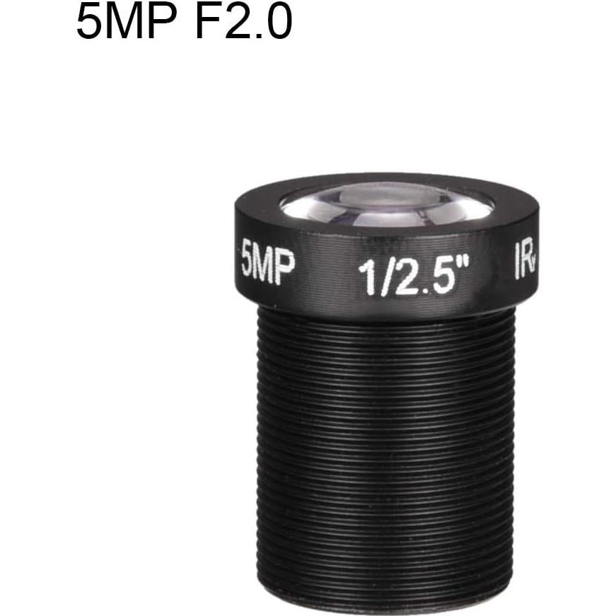 Lente de Cámara Gran Angular 12mm F2.0 uxcell para CCTV