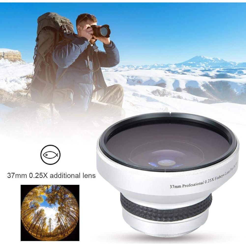 Lente Ojo de Pez 0.25X 37mm S erounder - Macro y Gran Angular