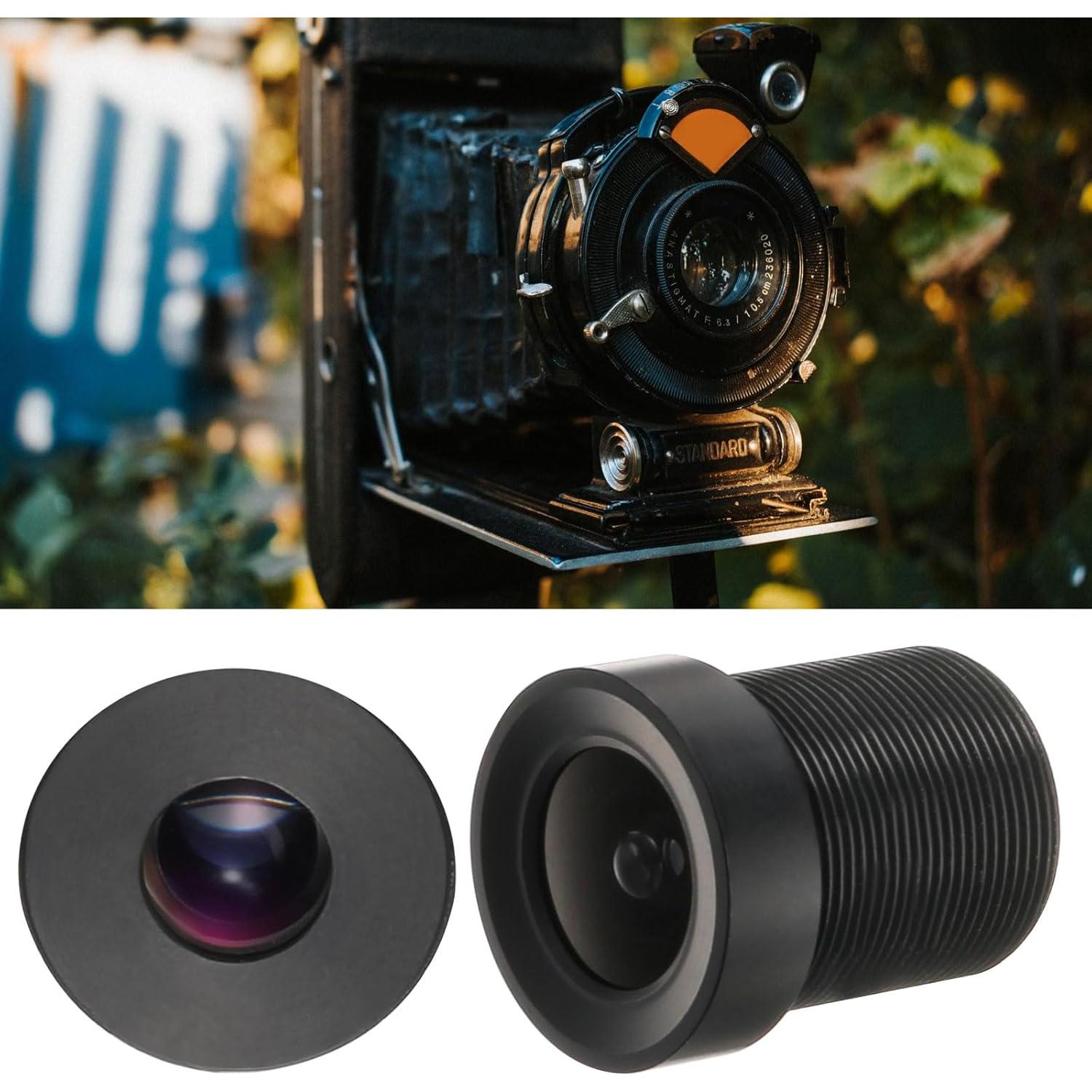 Lente de Cámara CCTV 3.6mm 1080p uxcell Gran Angular M12