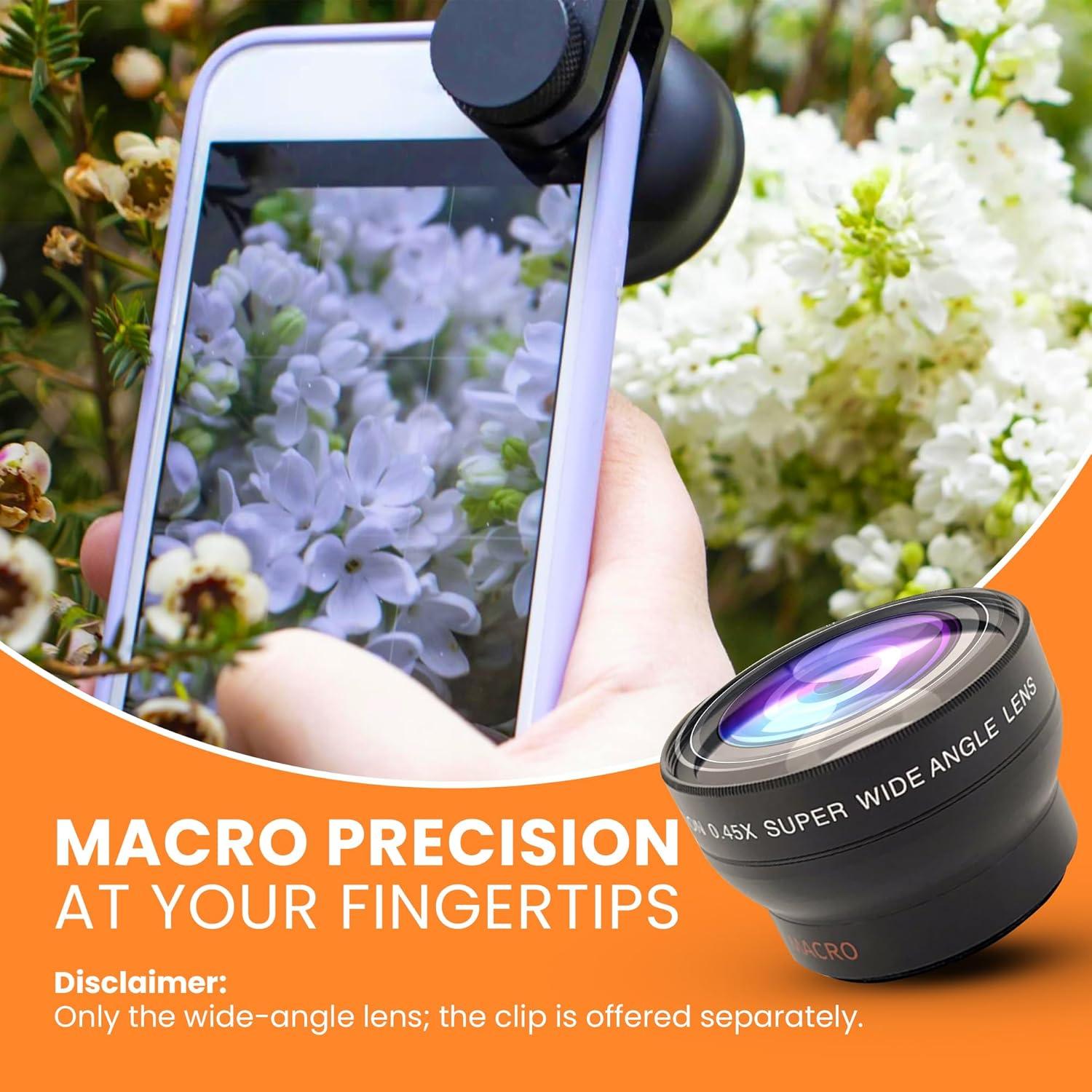 Lente Gran Angular 37mm iOgrapher para iPhone y Smartphones