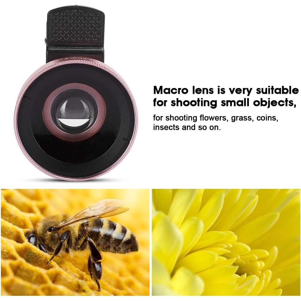 Lente 2 en 1 para Teléfono EBTOOLS - Gran Angular 0.45X y Macro